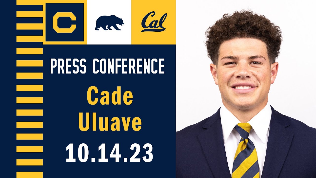 Cal Football: Cade Uluave Post Game Press Conference (10.14.23 At Utah)