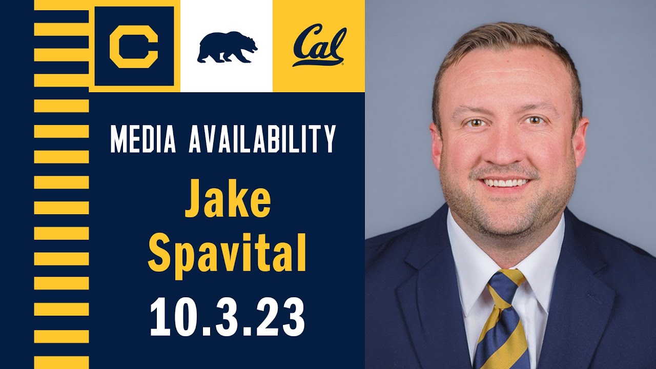 Cal Football: Jake Spavital Media Availability (10.3.23)