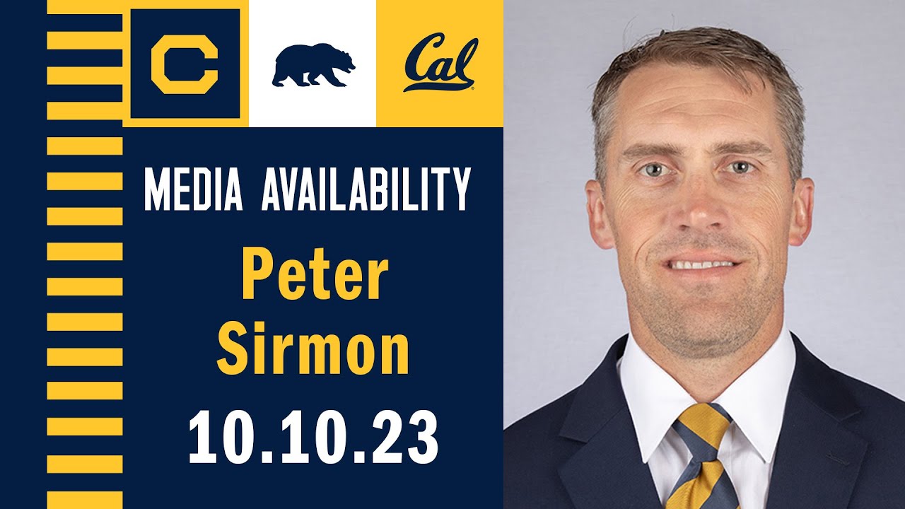 Cal Football: Peter Sirmon Media Availability (10.10.23)