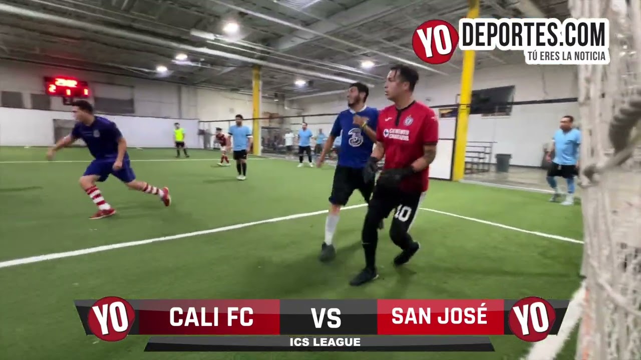 Cali Fc 🆚 San José Ics League Miércoles #1 #yodeportes