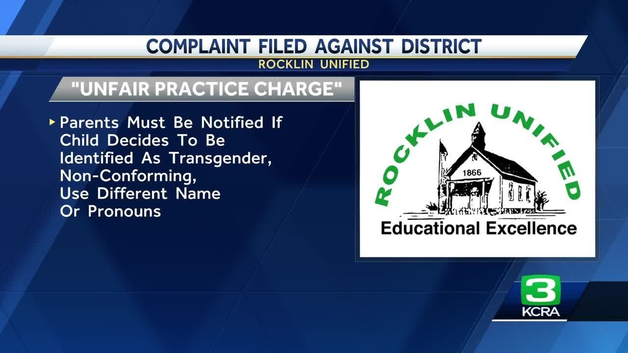 California Board Issues Complaint Against Rocklin School District Over Gender Notification Policy