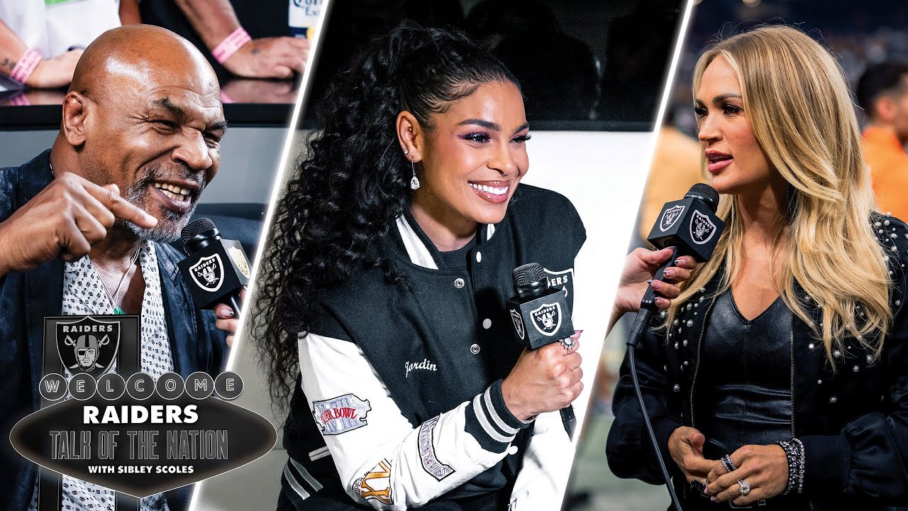 Catching Up With Raider Nation, Mike Tyson, Carrie Underwood And Jordin Sparks At The Home Opener