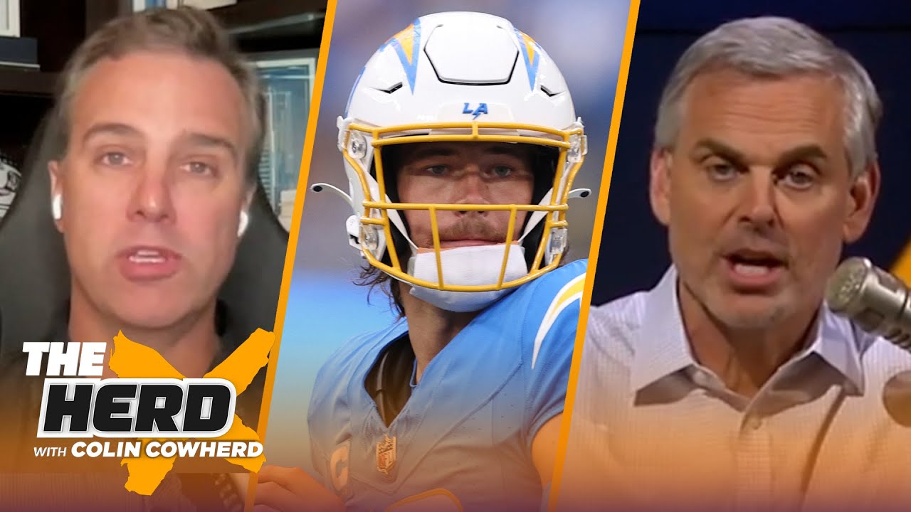 Chargers Oc Elevated Justin Herbert’s Play?, Talks Puka Nacua’s Impact, Caleb Williams | The Herd