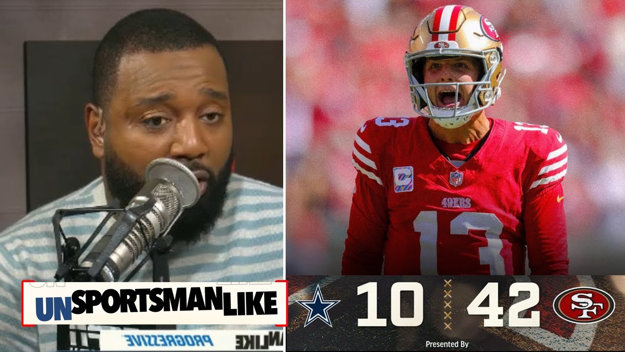 Chris Canty On The Biggest Takeaway From Brock Purdy Dazzle To 49ers Blowout Cowboys 42 10 Week 5