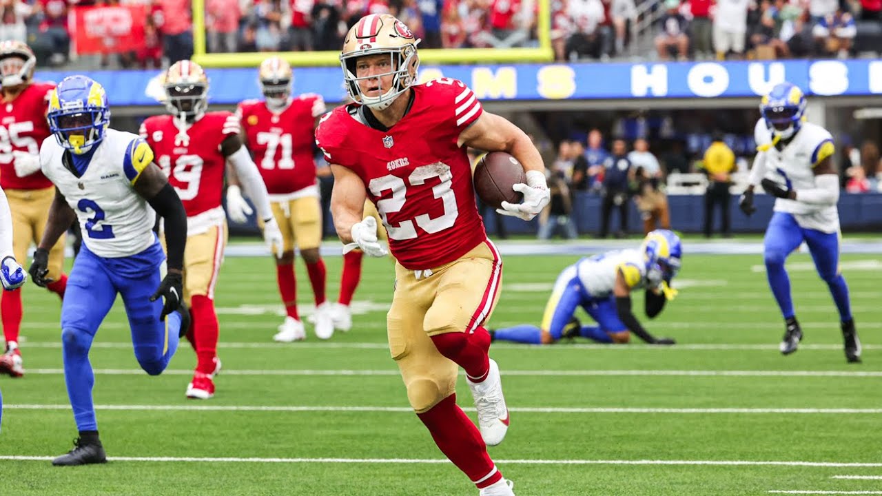 Christian Mccaffrey Named Nfc Offensive Player Of The Month | 49ers