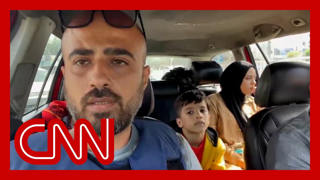 CNN producer tried to flee Gaza with his family. Hear why he had to turn back 2 Cnn Producer Tried To Flee Gaza With His Family. Hear Why He Had To Turn Back