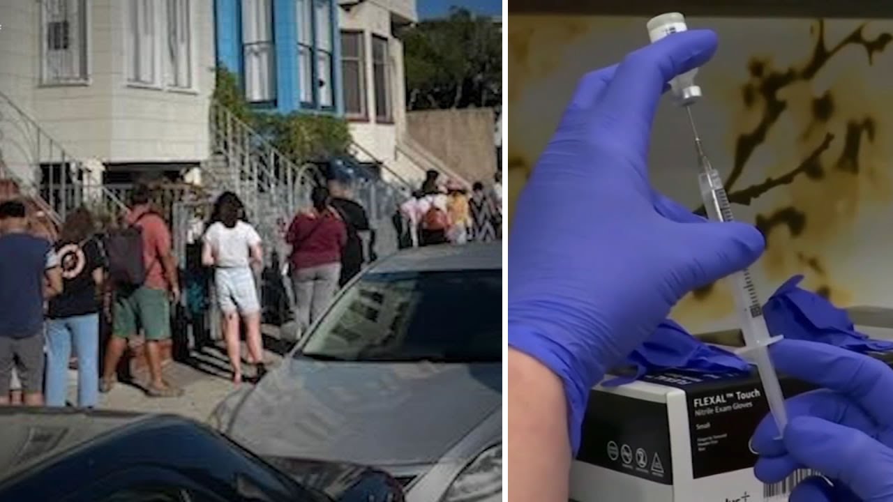 Covid Vaccines Costing Up To $140 Without Insurance; Hundreds Try To Get Free Shots In Sf