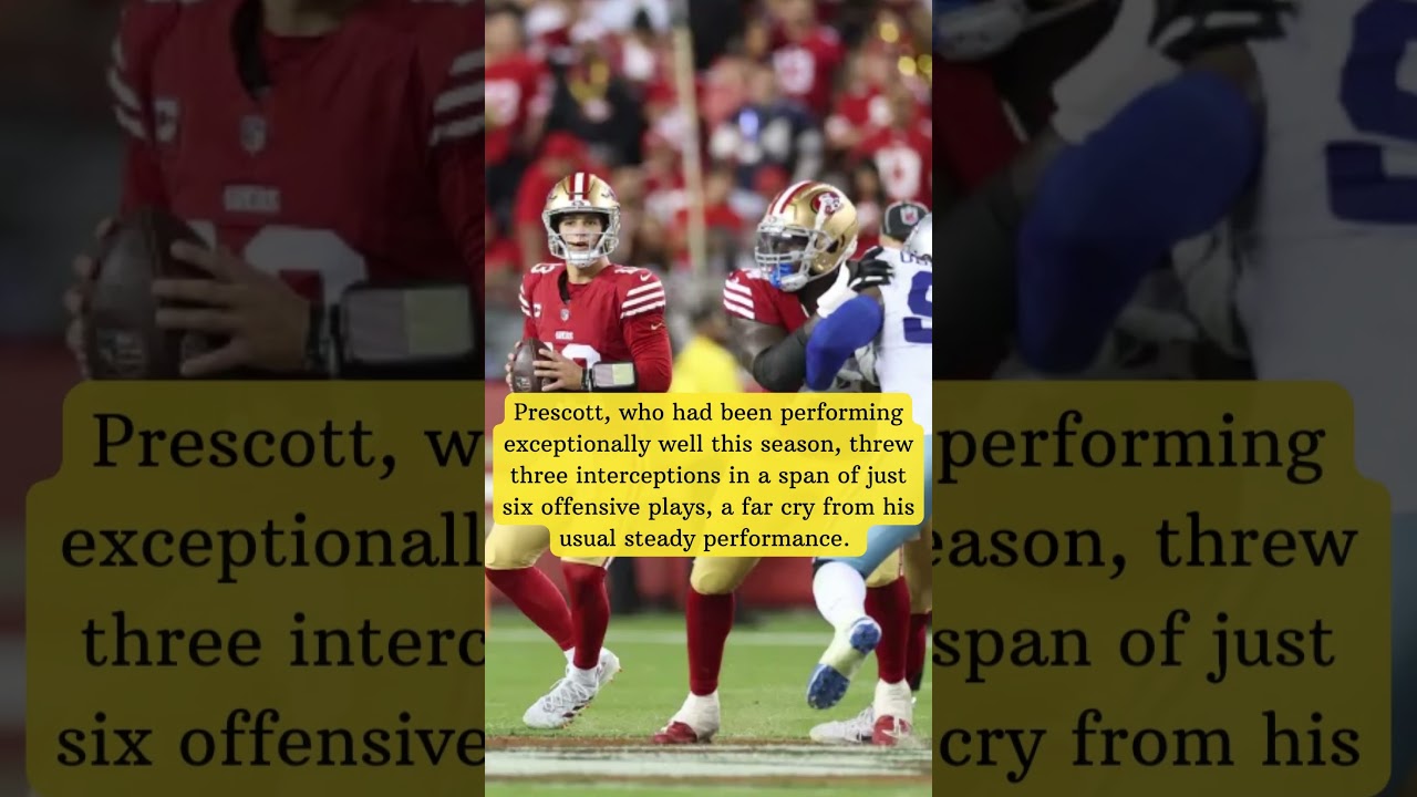 Cowboys’ Shocking Defeat Vs. 49ers! 🏈 | Nfl Week 5 Recap #cowboys #49ers #nfl #football