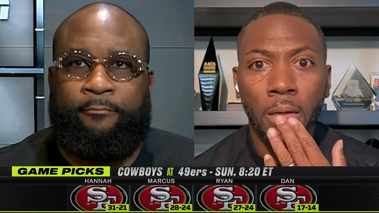 Cowboys Vs. 49ers Predictions 🔮 Even Marcus Spears Takes San Fran Over Dallas 🤯 | Nfl Live