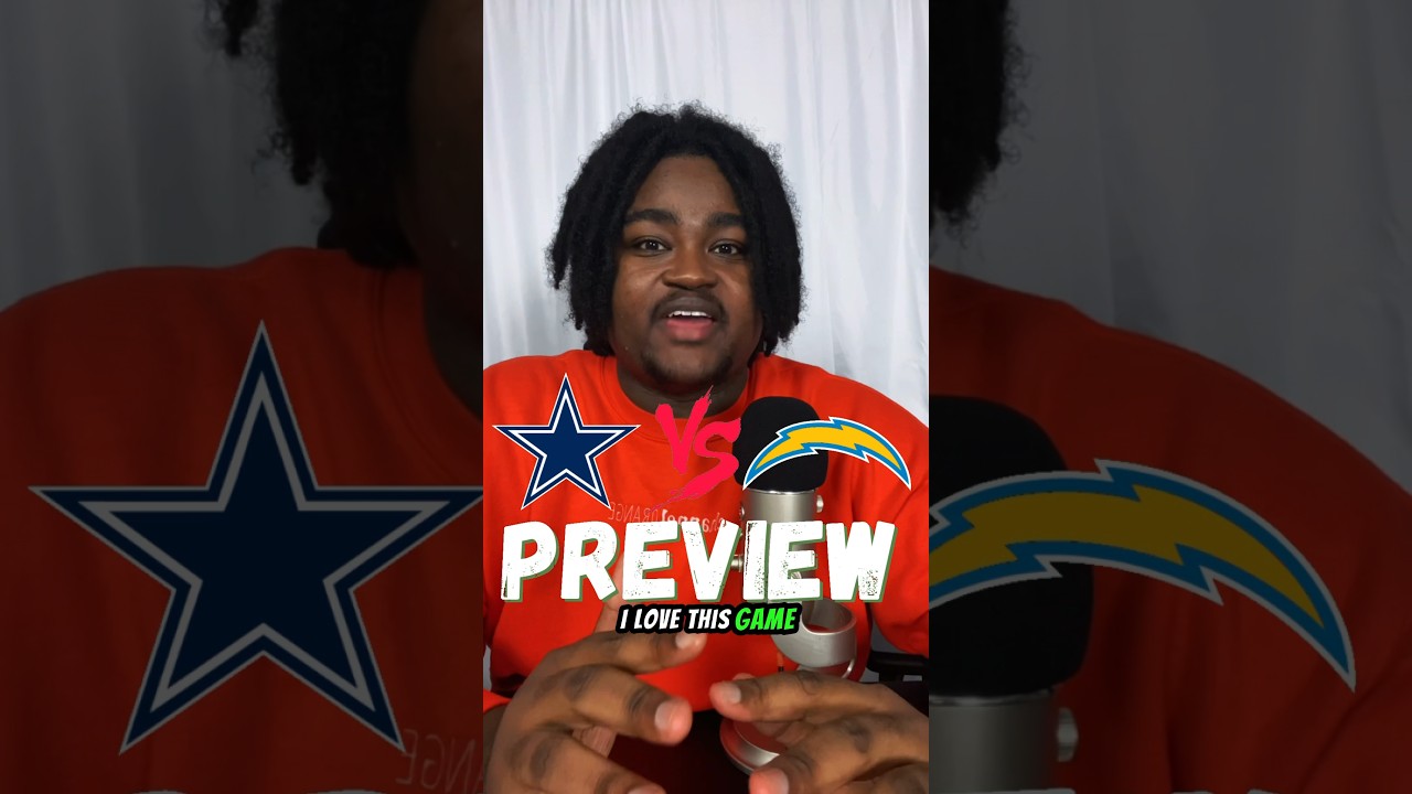 Dallas Cowboys @ Los Angeles Chargers Nfl Monday Night Football Preview #shorts #nfl #football