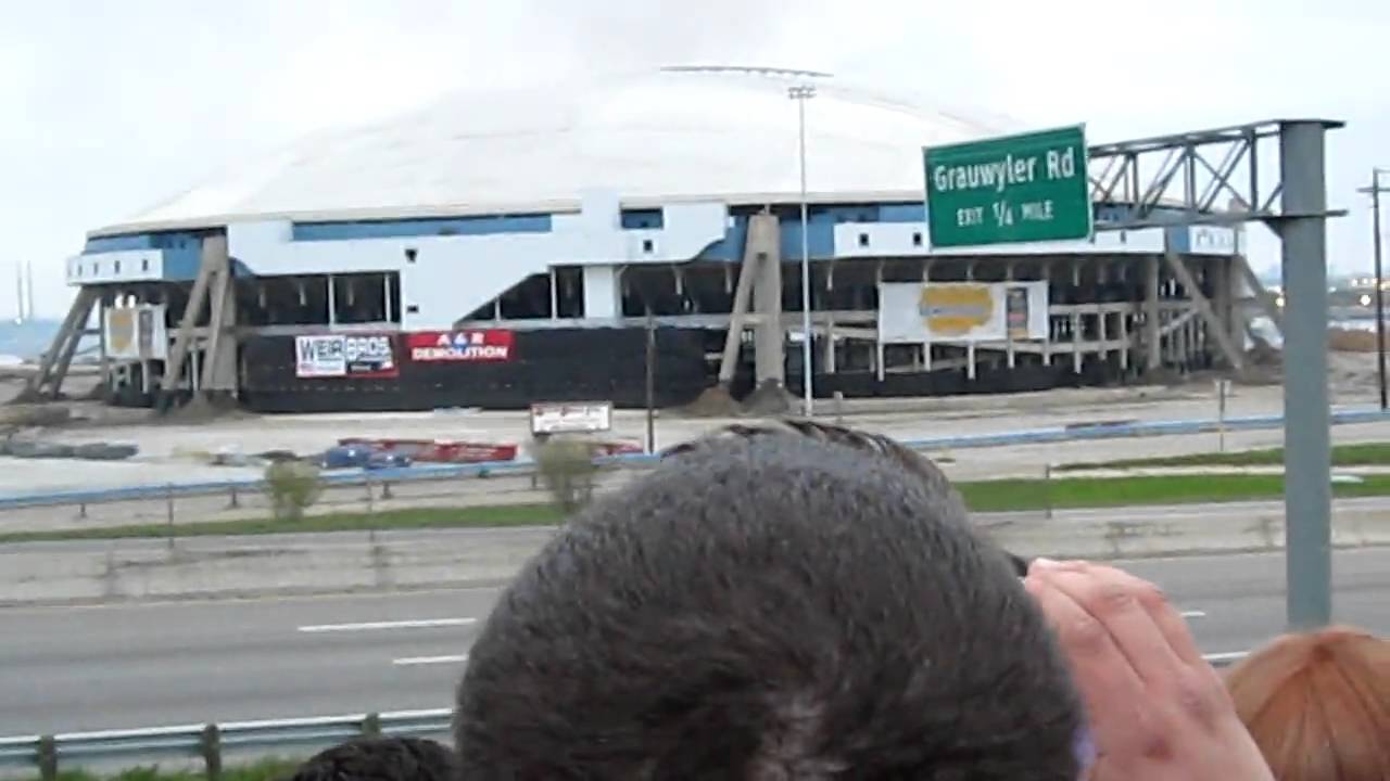 Dallas Cowboys Texas Stadium Implosion
