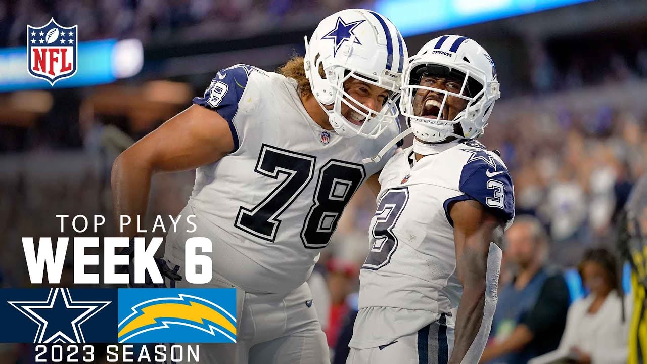 Dallas Cowboys Top Plays Vs. Los Angeles Chargers | 2023 Regular Season ...