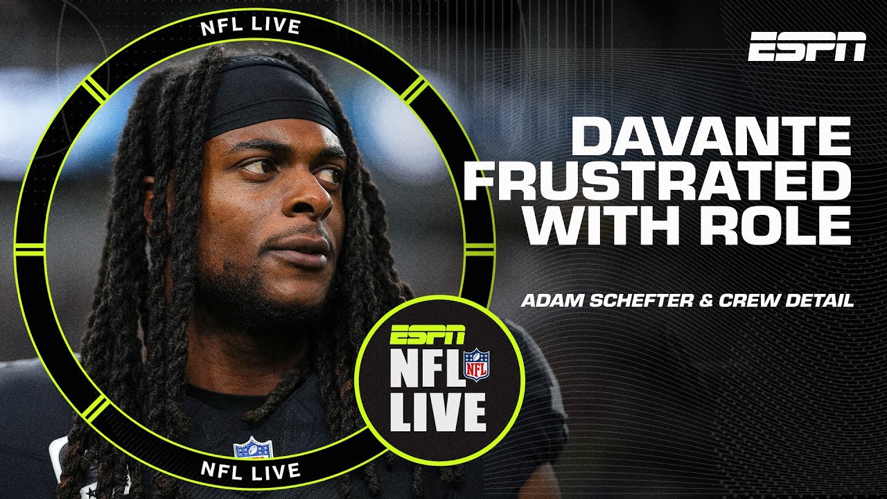 Davante Adams Frustrated With Role On Offense, Wants To ‘contribute’ More 👀 | Nfl Live