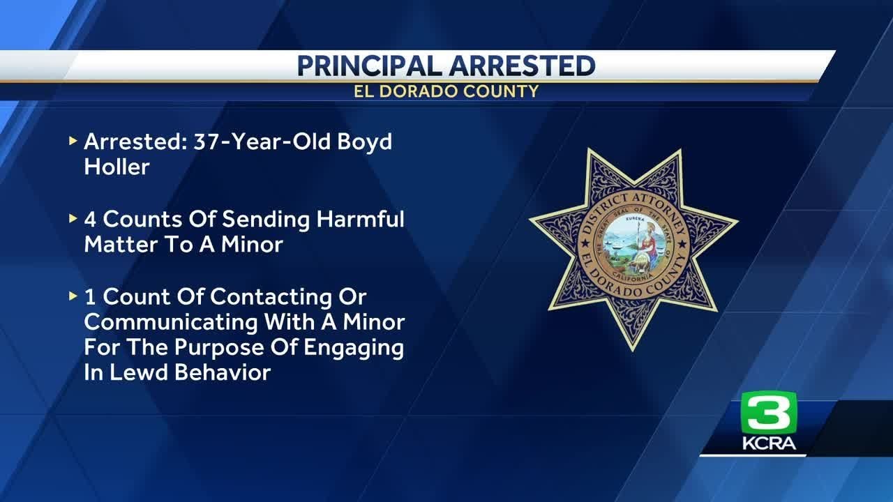 El Dorado County Principal Accused Of Cybercrimes Against Children, Da’s Office Says