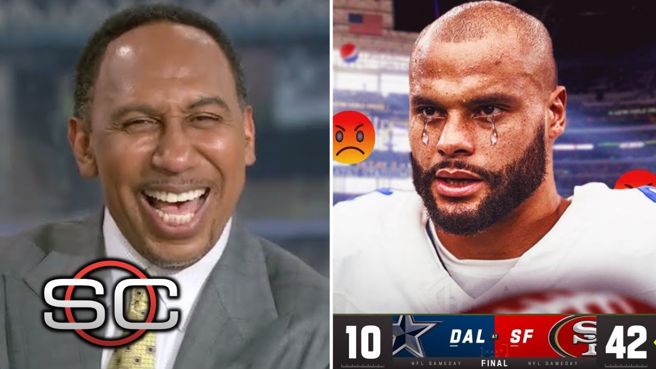 Espn Sc | Stephen A. “destroys” Dak Prescott’s 4 Int After 49ers Blowout Cowboys 42 10 In Week 5
