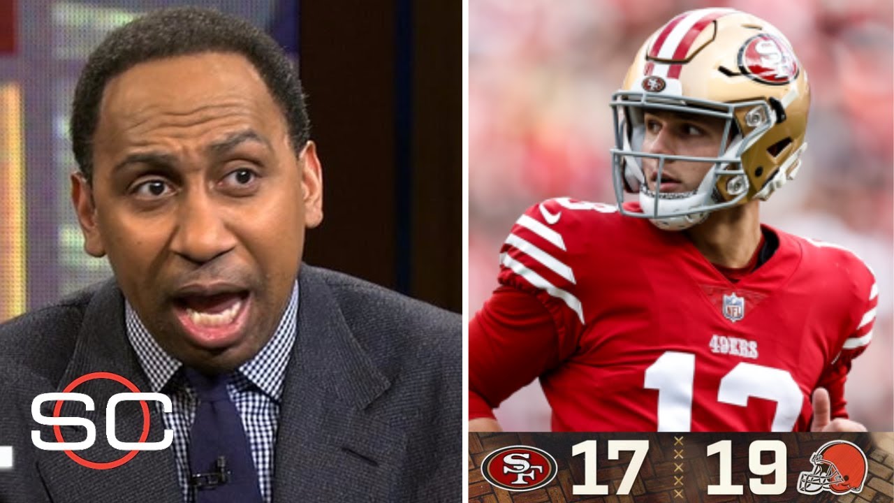 Espn “shocked” San Francisco 49ers Falls To Cleveland Browns 19 17; Brock Purdy Td; Pj Walker 2 Int