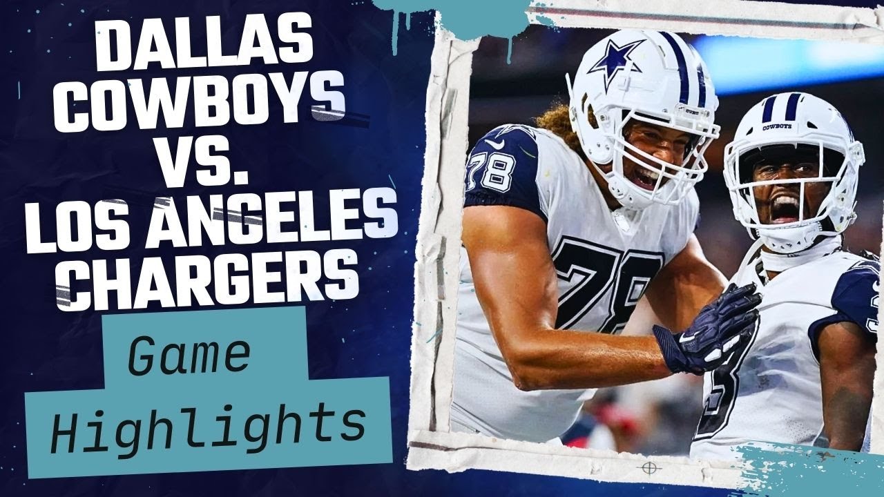Exciting Matchup: Dallas Cowboys vs. Los Angeles Chargers @CelebritiesBiographer 2023 HD News 2 Exciting Matchup: Dallas Cowboys Vs. Los Angeles Chargers @celebritiesbiographer 2023 Hd News