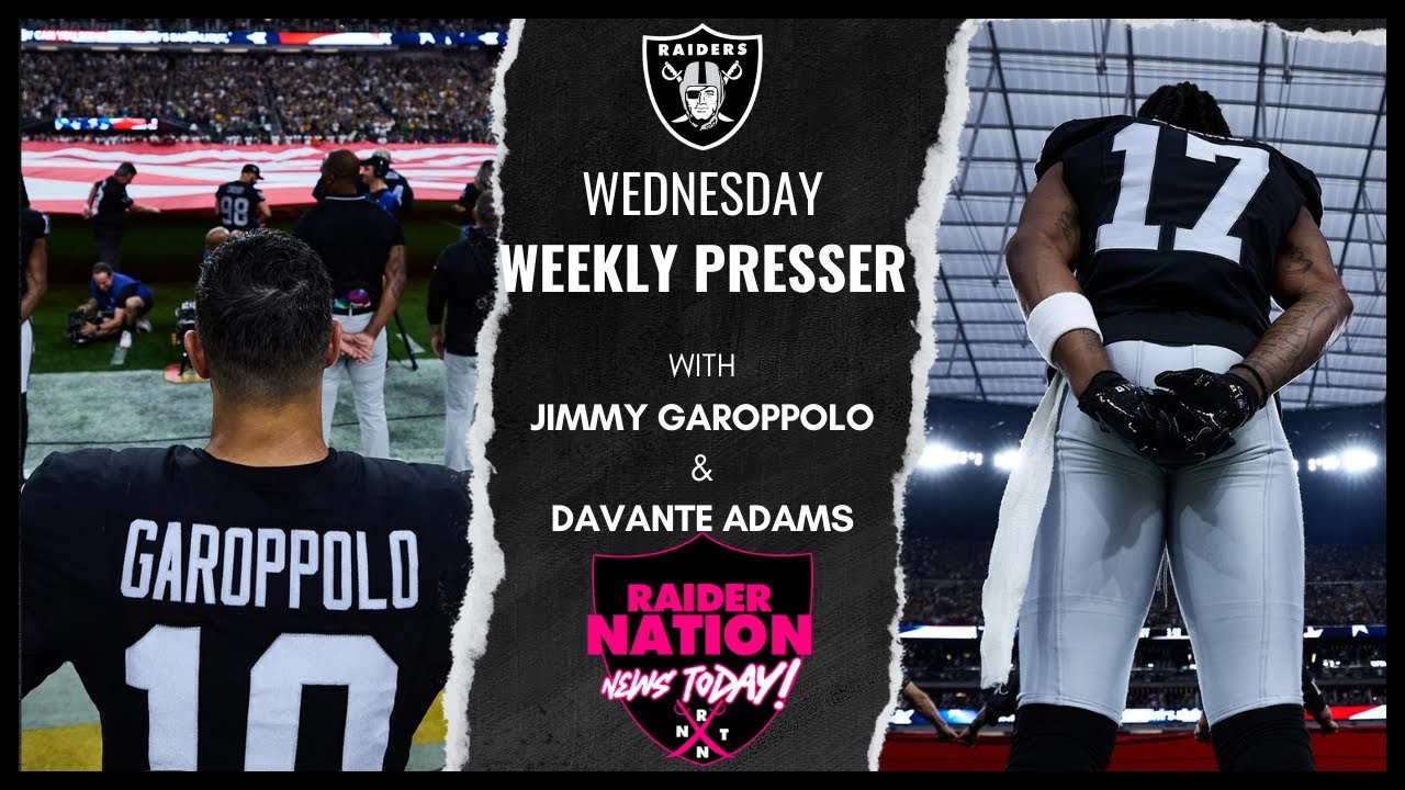 Exclusive Insights From Raiders’ Garoppolo & Adams | 10.11.23