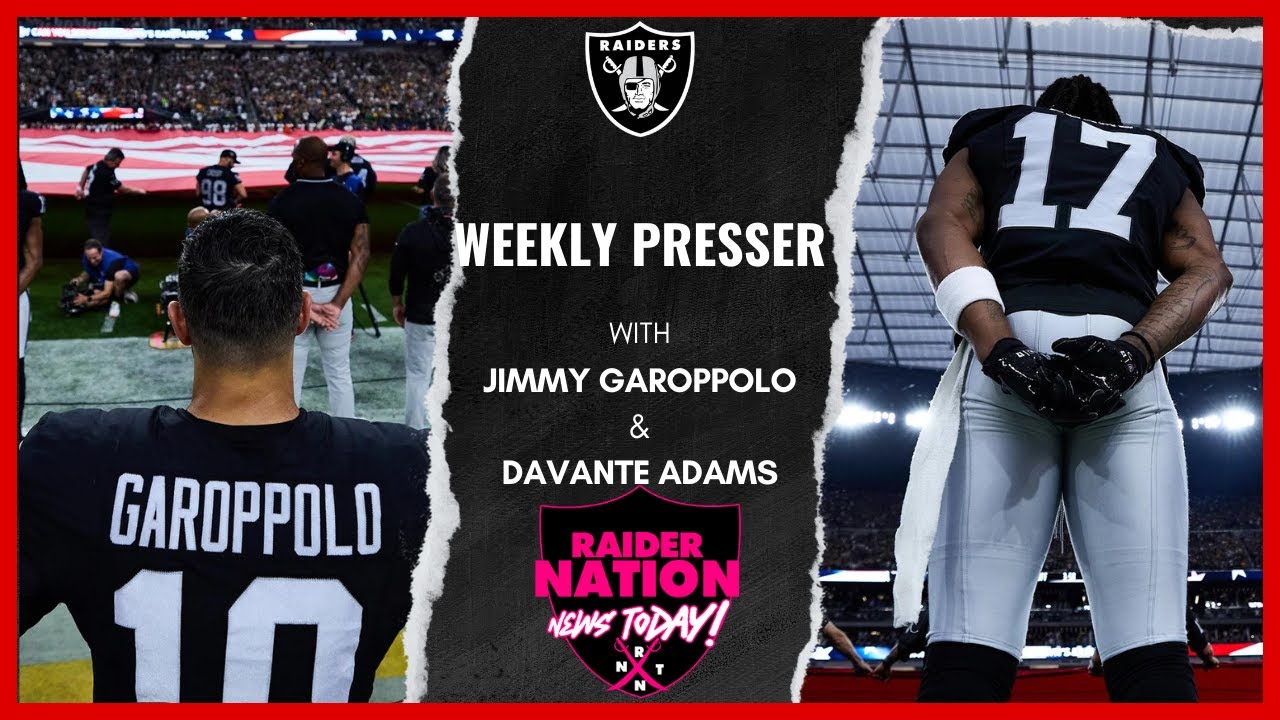 Exclusive Insights From Raiders Qb Jimmy Garoppolo & Wr Davante Adams |nfl| 10.26.23
