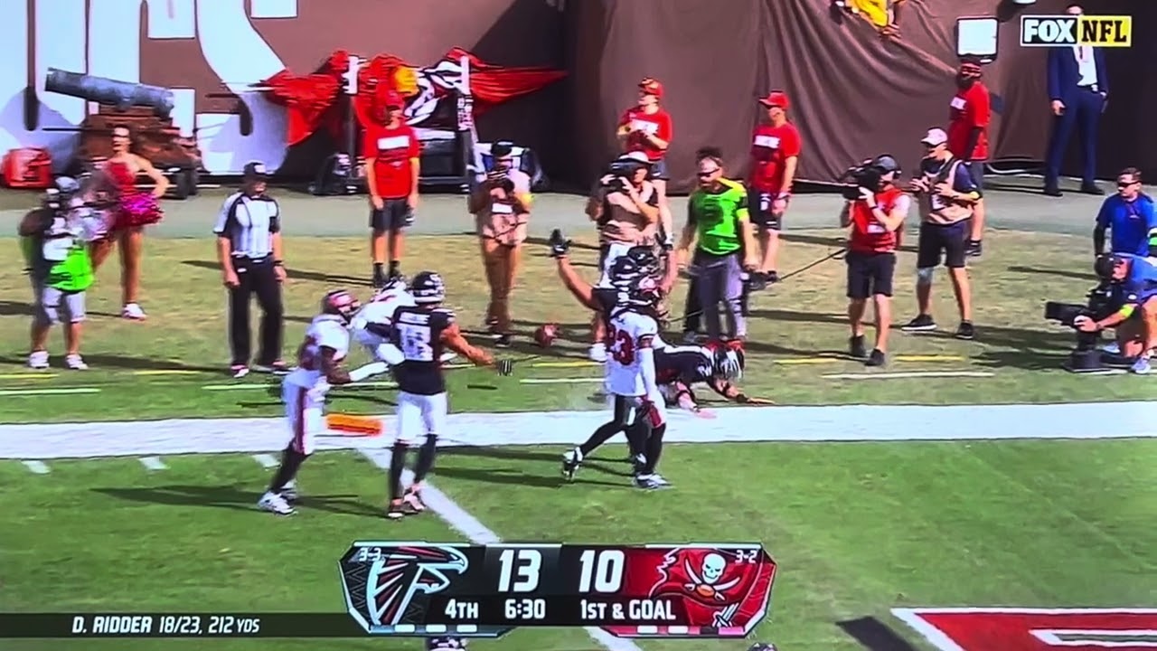 Falcons Highlights Desmond Ridder Runs For Td But Ruled Another Fumble Touchback Vs Bucs