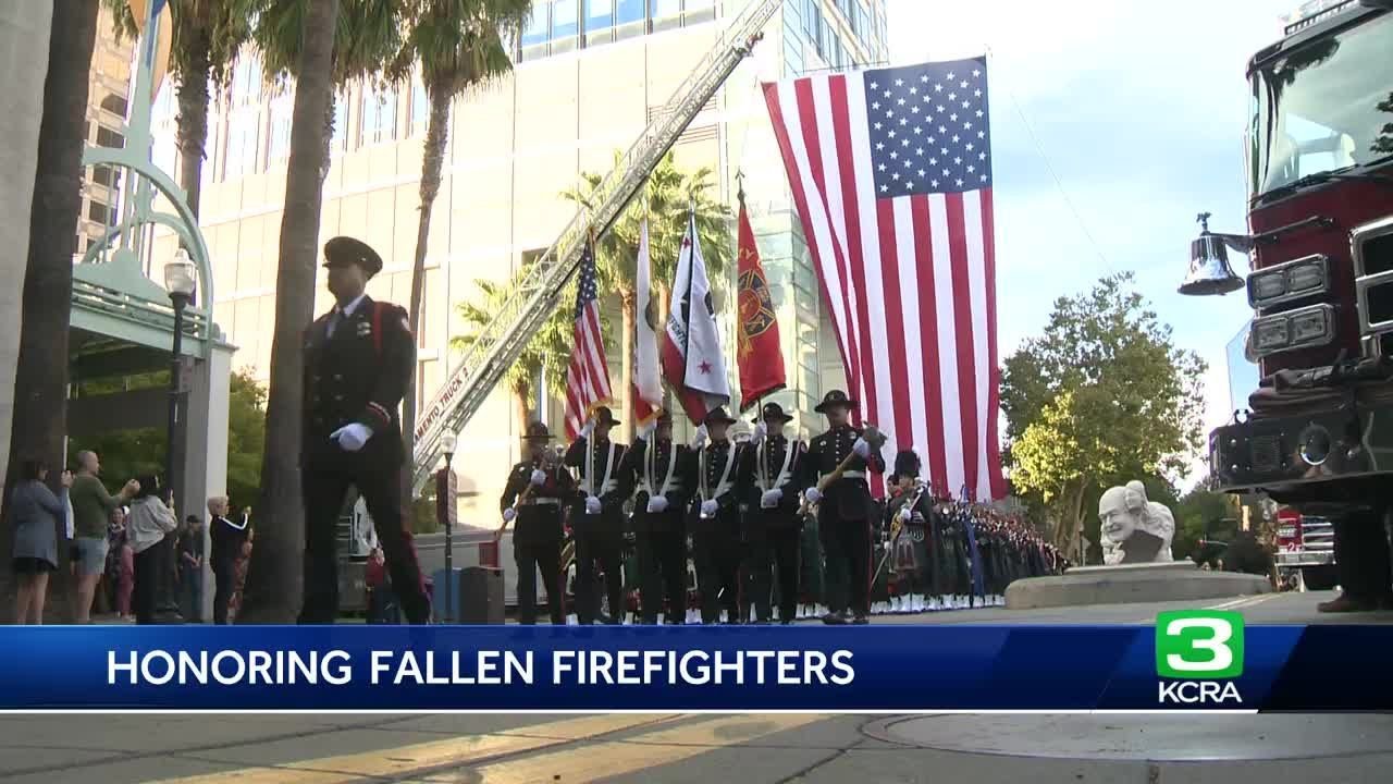 Fallen Firefighters From Across California Remembered At Annual Ceremony