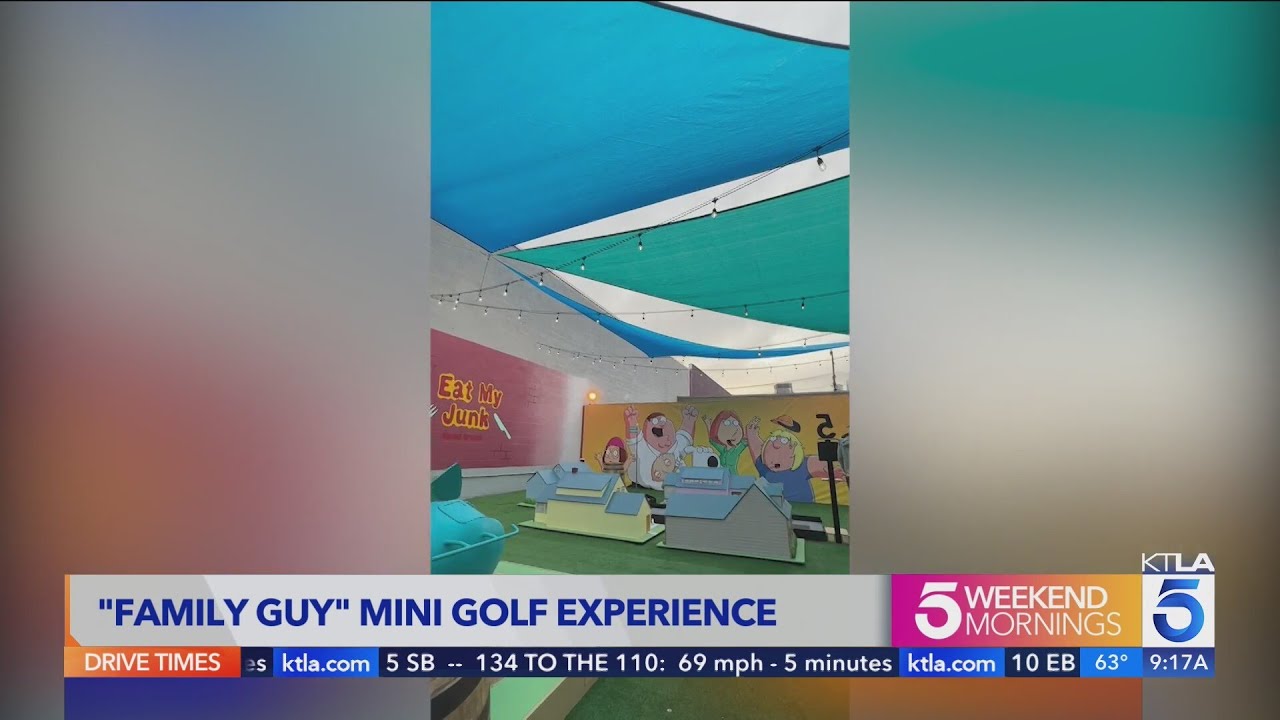 ‘family Guy’ Mini Golf Comes To Downtown Los Angeles