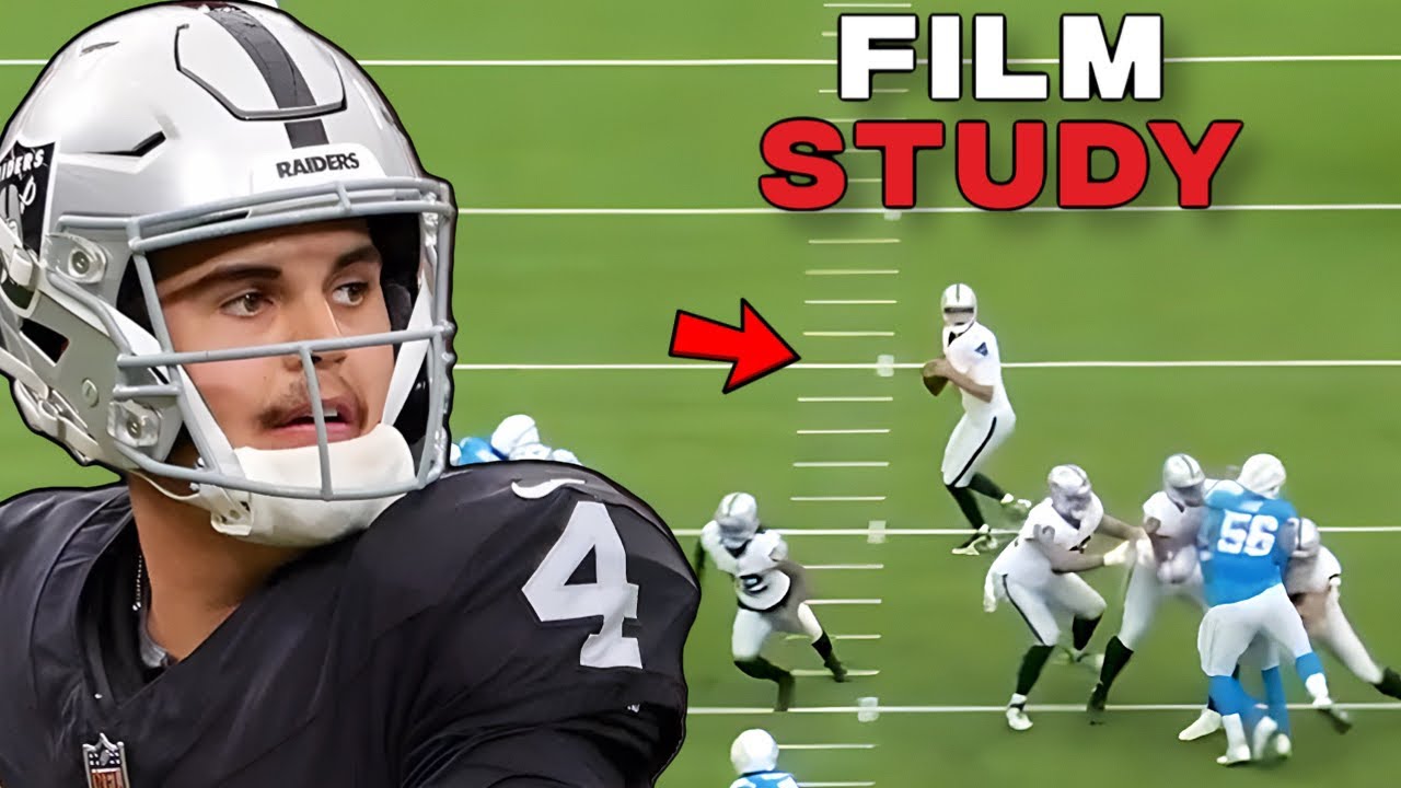 FILM STUDY: Raiders Rookie QB Aiden O’Connell STRUGGLES? 1 Film Study: Raiders Rookie Qb Aiden O’connell Struggles?