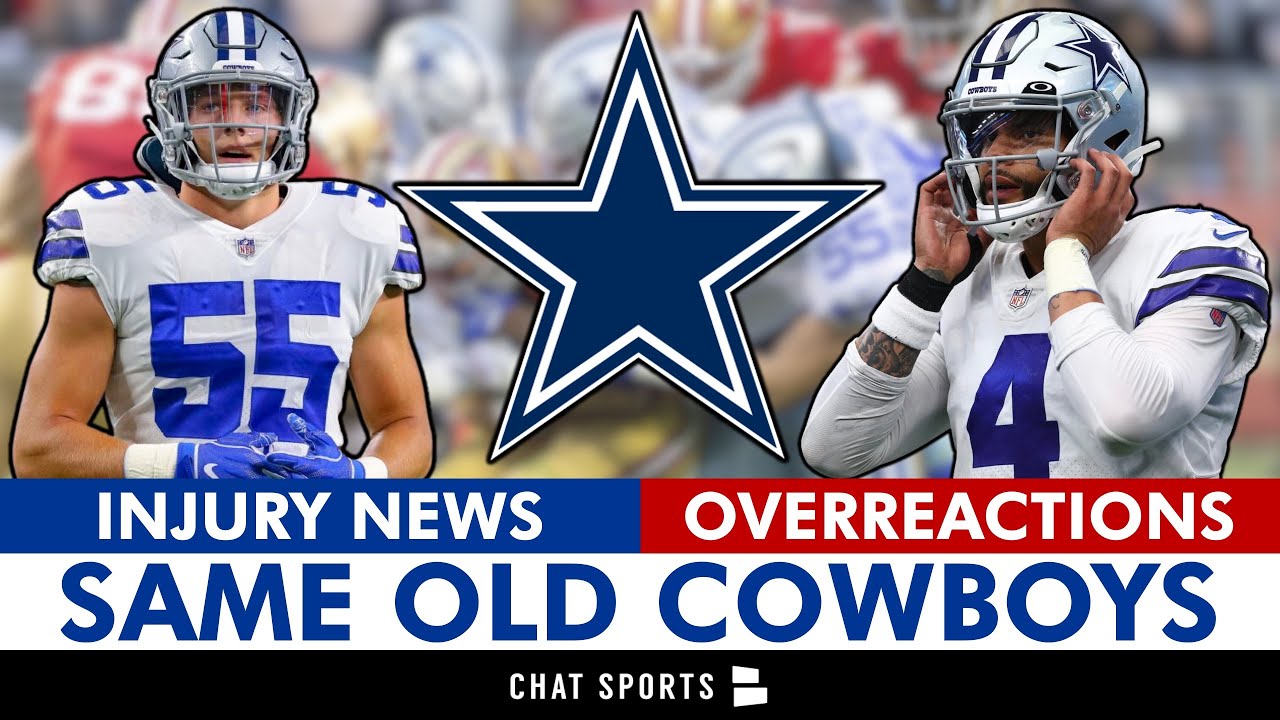 Fire Mike Mccarthy? Bench Dak? Cowboys Overreactions + Injury News On Kavontae Turpin, Lve & Wilson