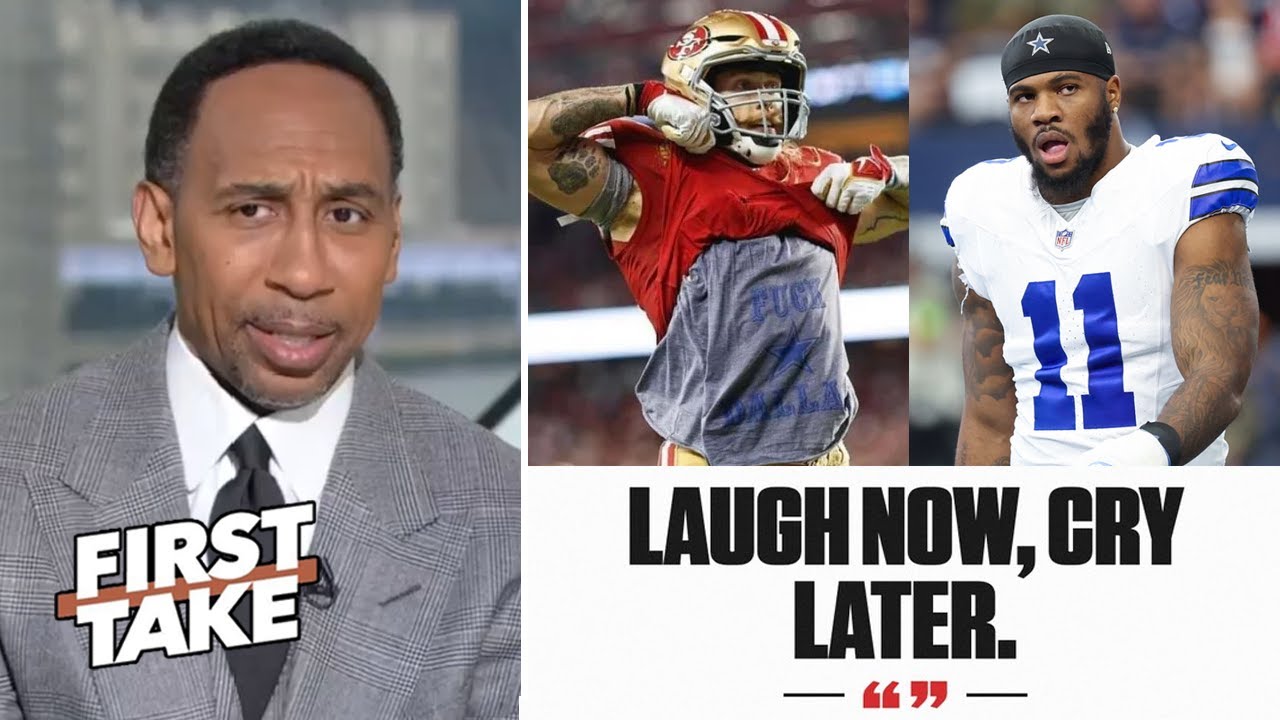 First Take | Delusional As Cowboys Fan – Stephen A On Micah Parsons Say 49ers “laugh Now, Cry Later”