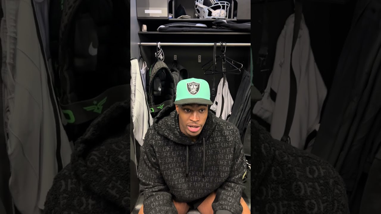 From the Las Vegas Raiders Locker Room: DE Tyree Wilson Chicago Bears Week #lasvegasraiders 1 From The Las Vegas Raiders Locker Room: De Tyree Wilson Chicago Bears Week #lasvegasraiders