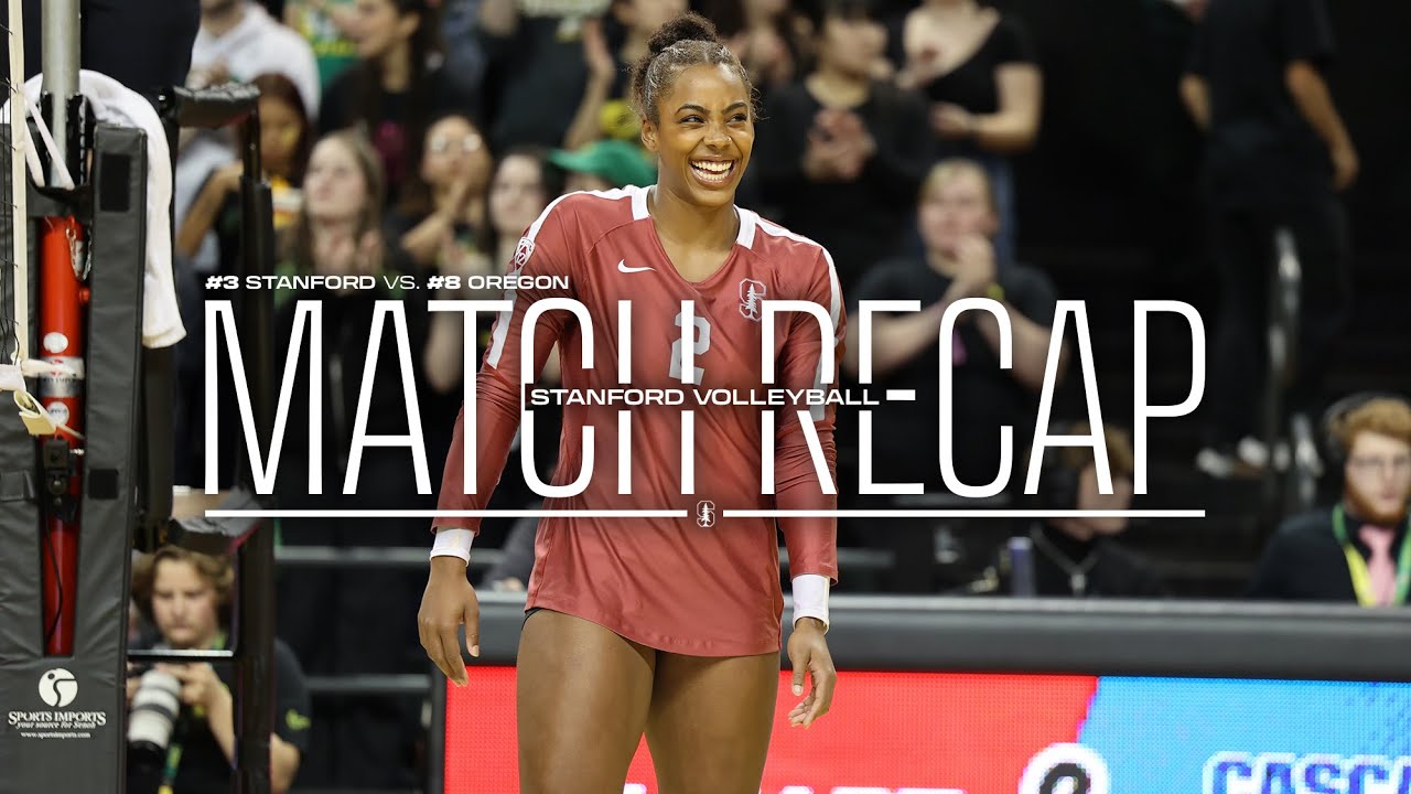 Game Recap: #3 Stanford Women’s Volleyball Vs. #8 Oregon