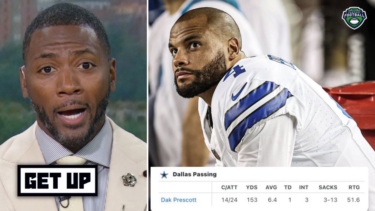 Get Up | “dak Sucks. He’s A 4th Tier Qb” – Ryan Clark Gloats Post Cowboys’ 42 10 Drubbing By 49ers