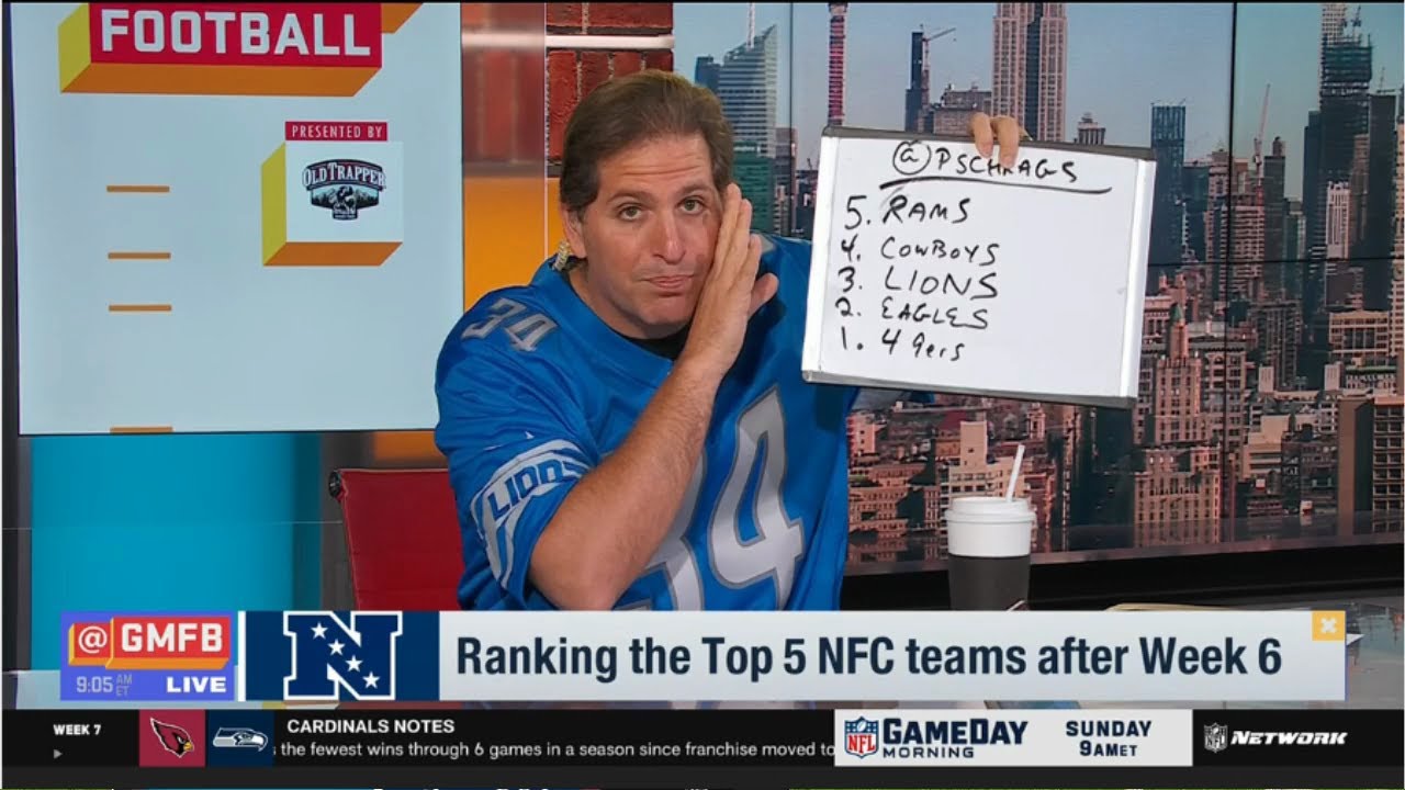 Gmfb | “49ers Are Still The Best Team” – Peter Schrager Breaks Down Nfc Playoffs Wild After Week 6