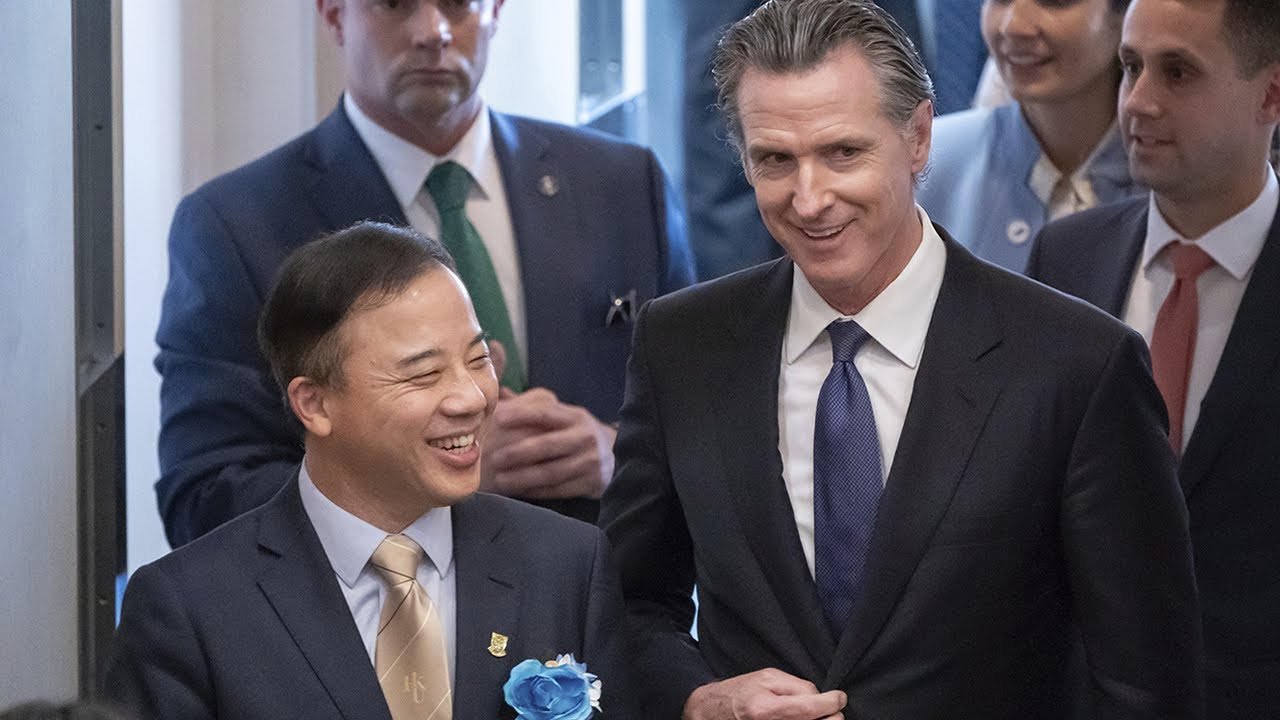 Gov. Gavin Newsom Begins Week Long China Visit To Discuss Climate Change