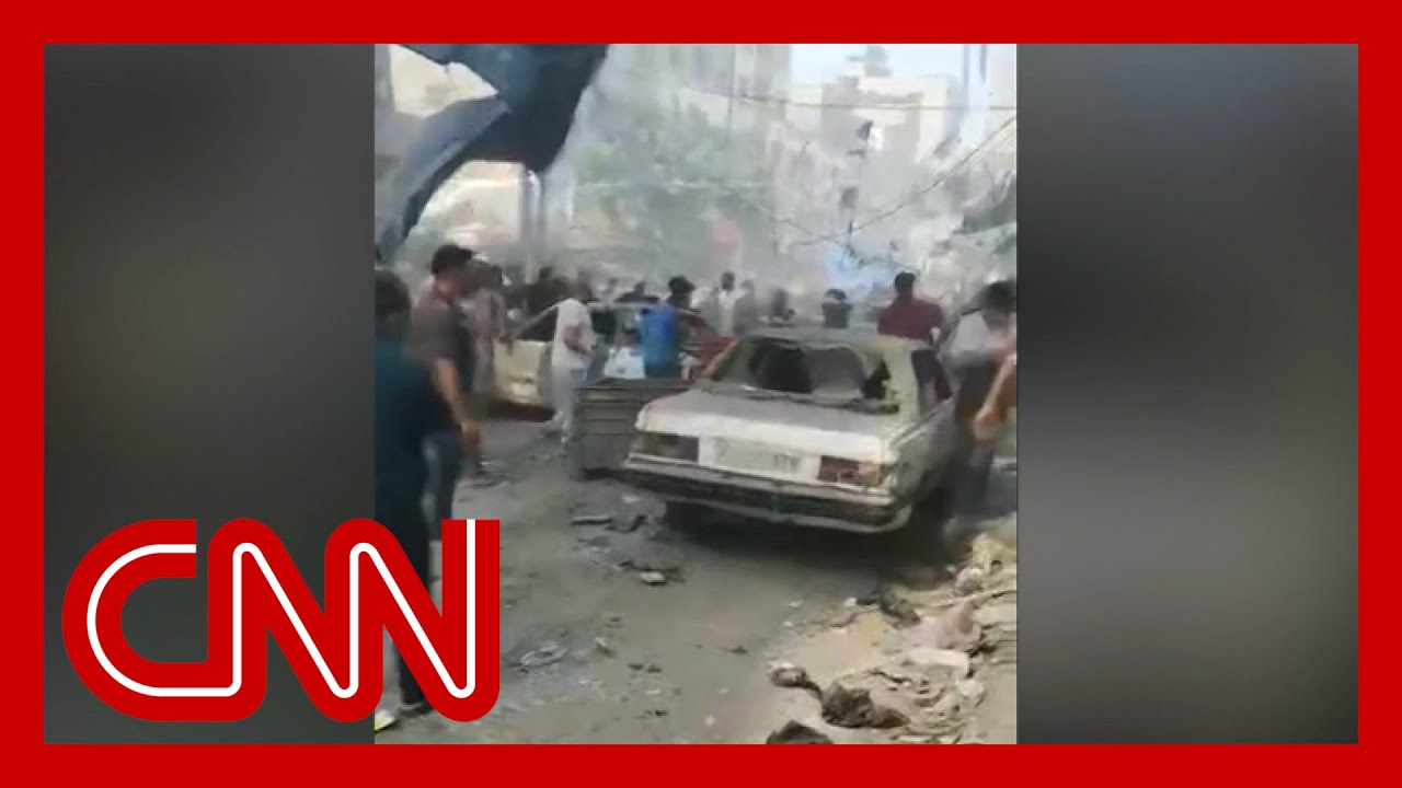 Graphic Video Shows Chaos At Gaza Refugee Camp After Israeli Airstrike