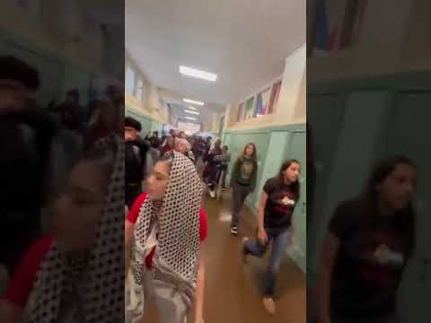 Hallways Of Balboa High School In San Francisco Marched Through The