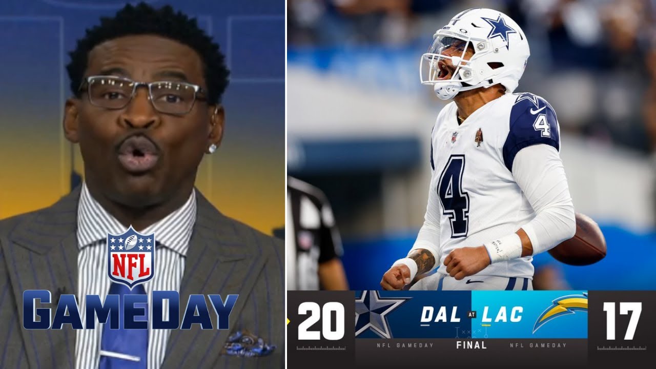 "HOW BOUT THEM COWBOYS!" - Michael Irvin ERUPTS Dak Prescott, Dallas beat Los Angeles Chargers 20-17 1 “how Bout Them Cowboys!” – Michael Irvin Erupts Dak Prescott, Dallas Beat Los Angeles Chargers 20 17