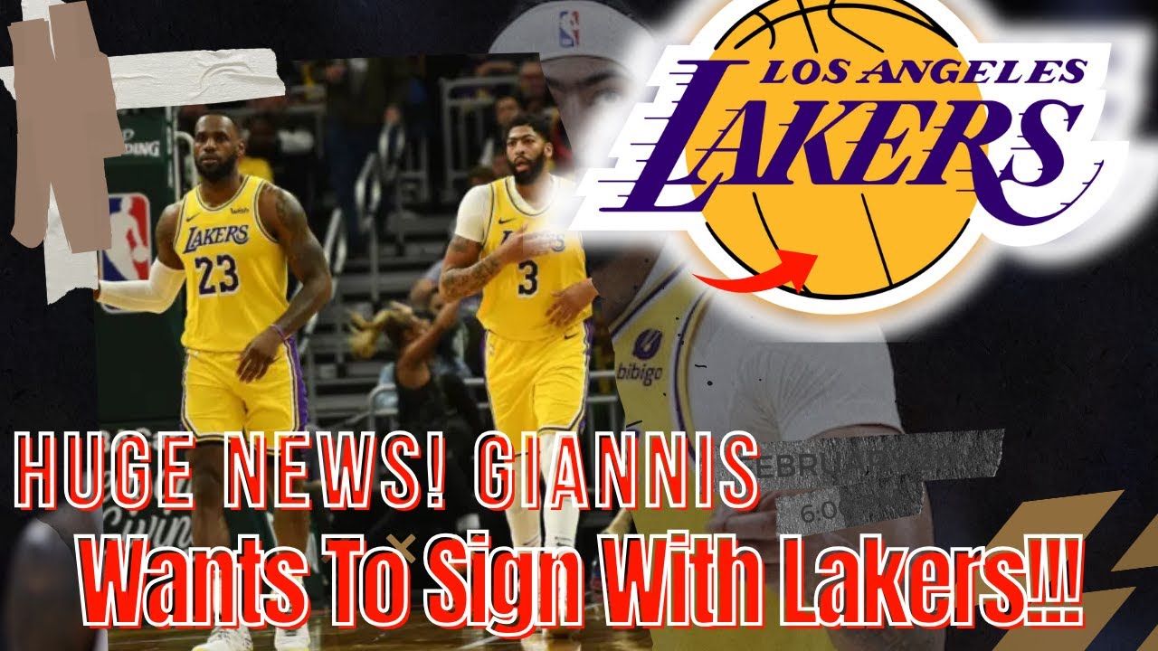HUGE NEWS! Giannis Wants to Sign With Lakers! Los Angeles Lakers News, Rumors, & Updates 2 Huge News! Giannis Wants To Sign With Lakers! Los Angeles Lakers News, Rumors, & Updates