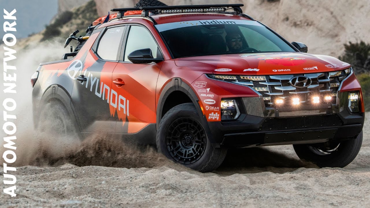 Hyundai Reveals Upgraded Santa Cruz For Rebelle Rally 2023: ‘the Brute Squad’ Gears Up