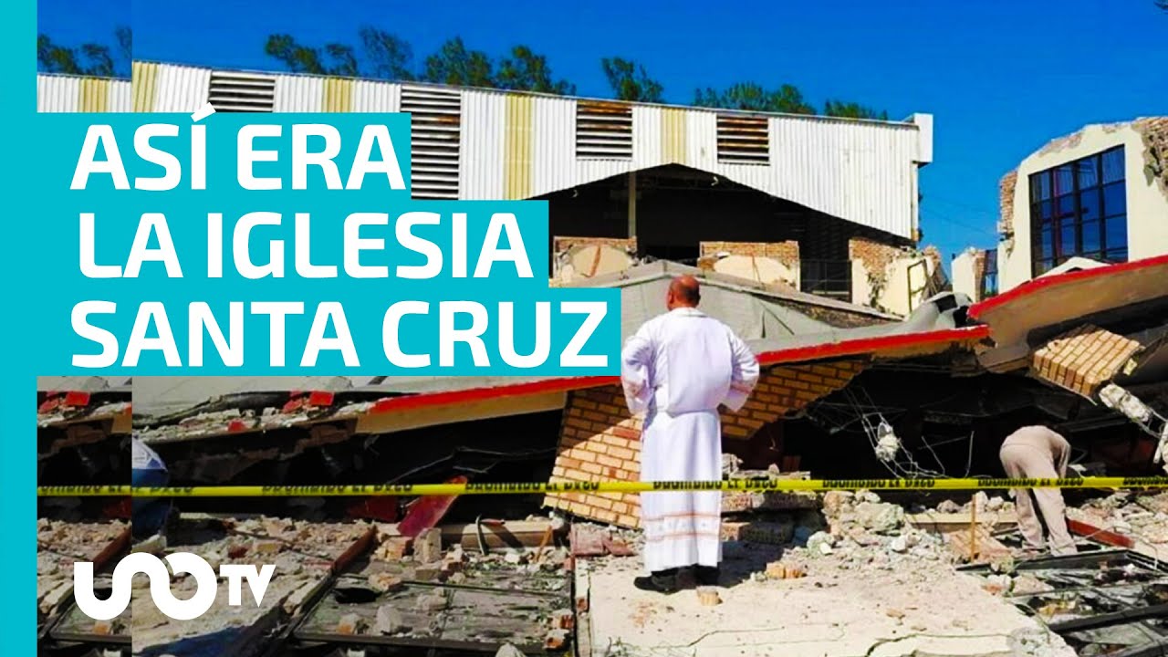 Imágenes: Así Era Interior De La Iglesia Santa Cruz Antes Del Colapso En Ciudad Madero, Tamaulipas