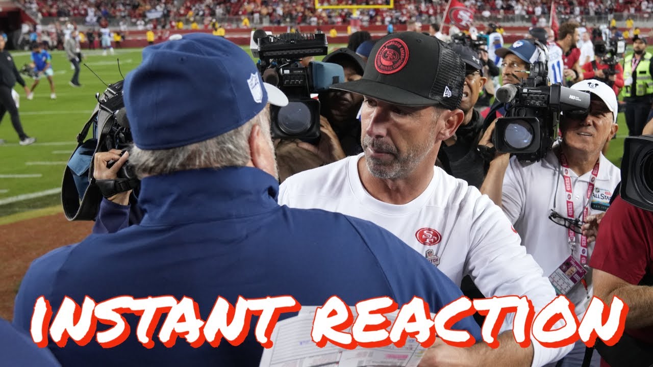 Instant Reaction To The 49ers’ 42 10 Win Over The Dallas Cowboys
