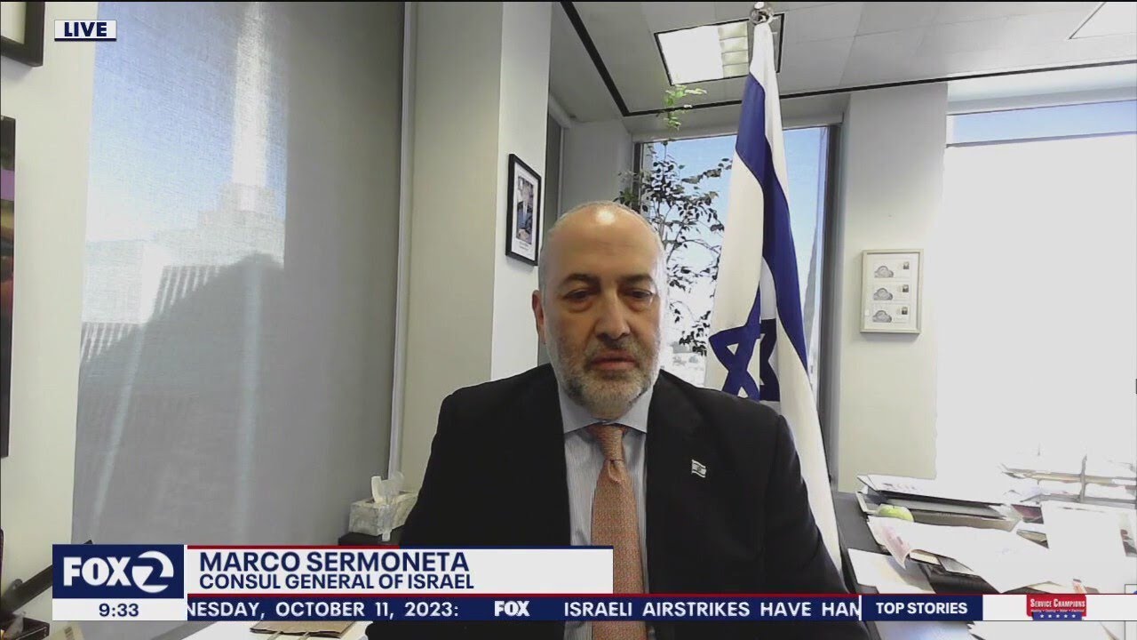 Israeli Consul General In San Francisco Describes Horror Of Hamas Attack