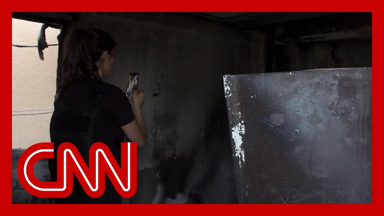 Israeli Man Sees His Home For First Time Since Hamas Killed His Family