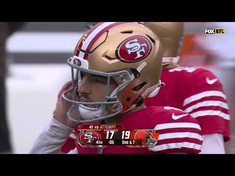 Jake Moody Misses Game Winning Fg For 49ers 😱