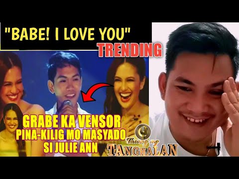 JULIE ANN SAN JOSE pina kilig ng isang CONTESTANT SA TAWAG NG TANGHALAN NA SI VENSOR DOMASIG 2 Julie Ann San Jose Pina Kilig Ng Isang Contestant Sa Tawag Ng Tanghalan Na Si Vensor Domasig