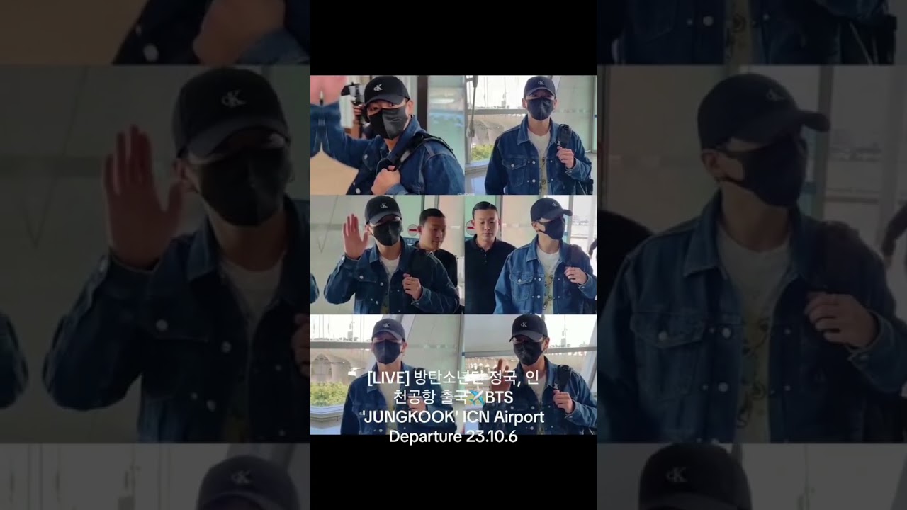 Jungkook departed to Los Angeles, USA through the Incheon International Airport on 6th Oct 2023. 1 Jungkook Departed To Los Angeles, Usa Through The Incheon International Airport On 6th Oct 2023.