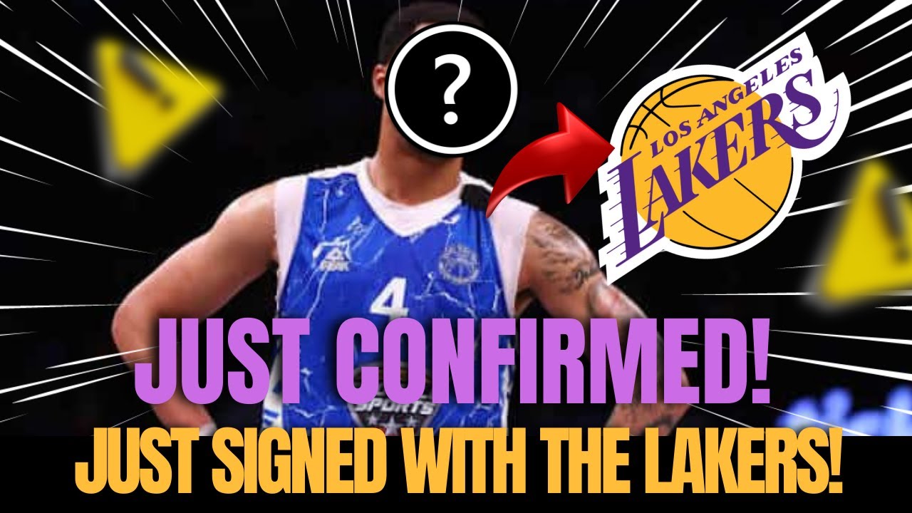 Just Announced! You Can Celebrate Now! Los Angeles Lakers News!