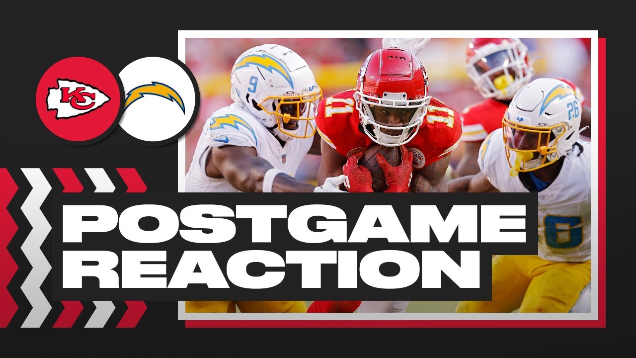 Kansas City Chiefs Vs Los Angeles Chargers Live Postgame Reactions