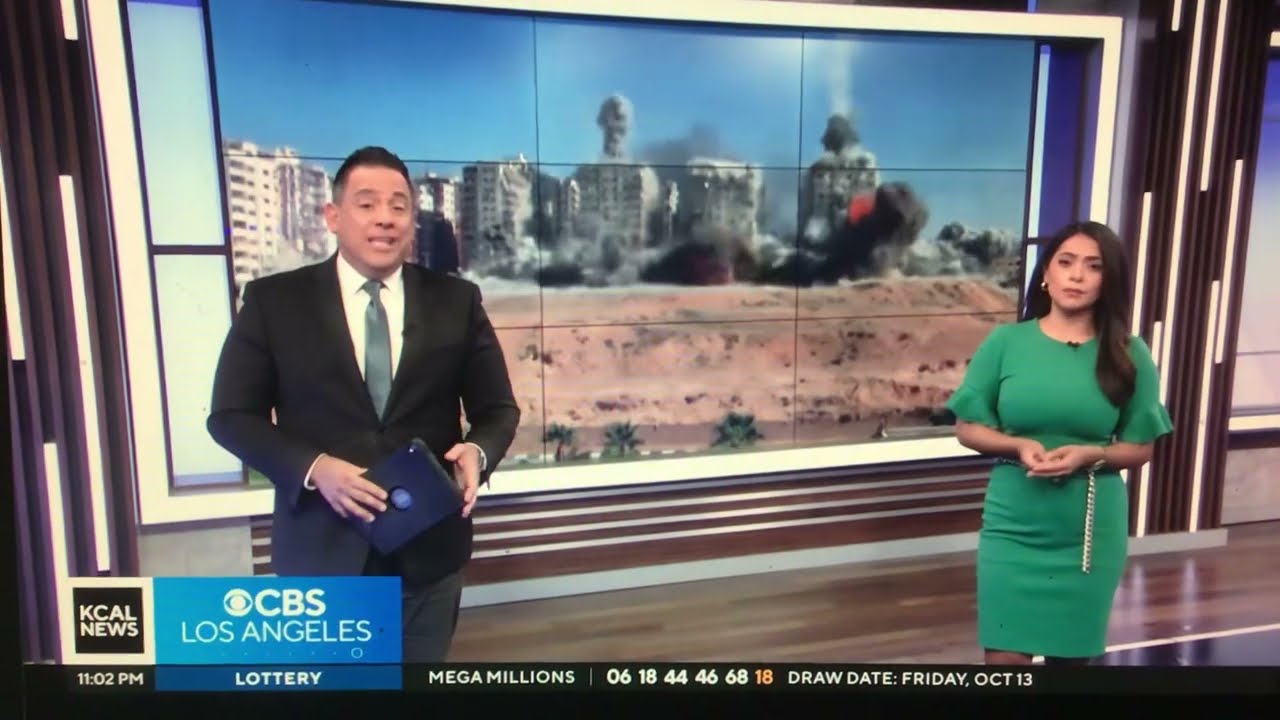 Kcal News At 11pm Sunday On Cbs Los Angeles Breaking News Cold Open October 15, 2023