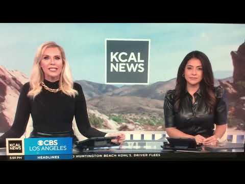 Kcal News At 6pm Saturday On Cbs Los Angeles Teaser And Open October 14, 2023